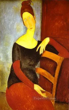 La esposa del artista 1918 Amedeo Modigliani Pinturas al óleo